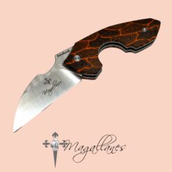 Navaja Cortador Barbudo Coronas Orange