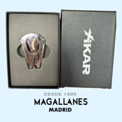 Cortador Tijera Xikar Plegable Silver - Imagen 4