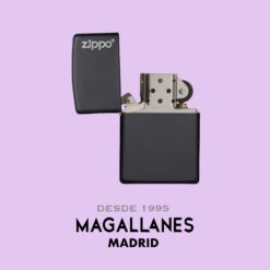 Encendedor Zippo Black Matte Logo - Imagen 3
