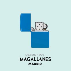 Encendedor Zippo Sky Blue Matte Logo - Imagen 3