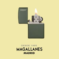Encendedor Zippo Green Matte Logo - Imagen 2