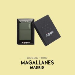 Encendedor Zippo Green Matte Logo - Imagen 3