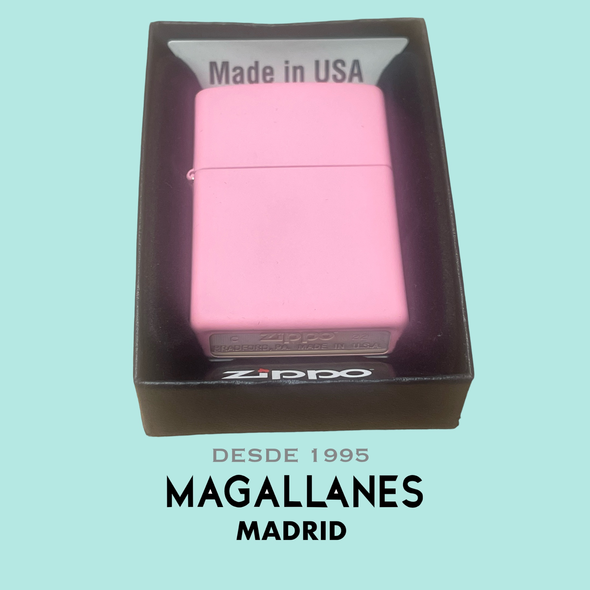 Encendedor Zippo Pink Matte - Imagen 5