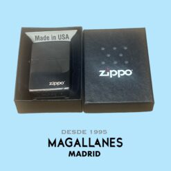 Encendedor Zippo Ebony Laser Logo - Imagen 2