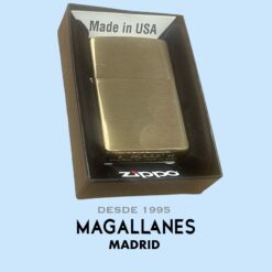 Encendedor Zippo Brass satinado Brushed - Imagen 3