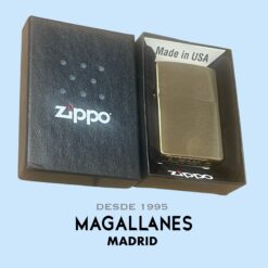 Encendedor Zippo Brass satinado Brushed - Imagen 2