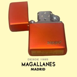 Encendedor Zippo Metalic Red Logo - Imagen 4