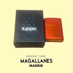 Encendedor Zippo Metalic Red Logo - Imagen 2