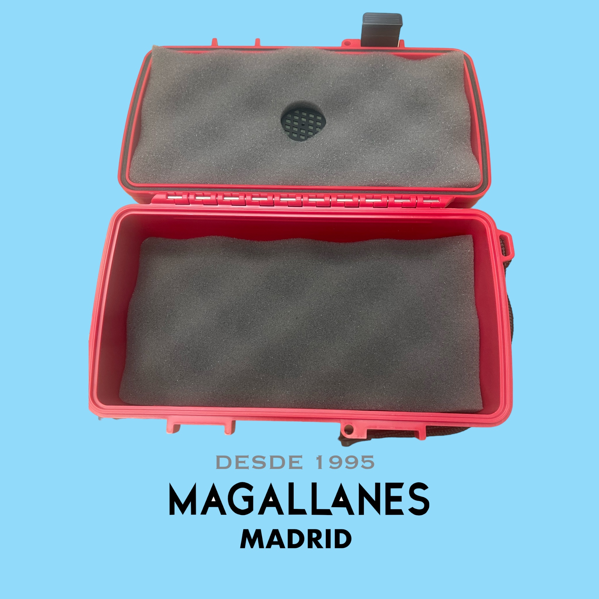 Humidor de Viaje Xikar Rojo 10 Puros - Imagen 2