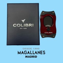Cortador de Puros Colibri S Cut Carbon Red - Imagen 2