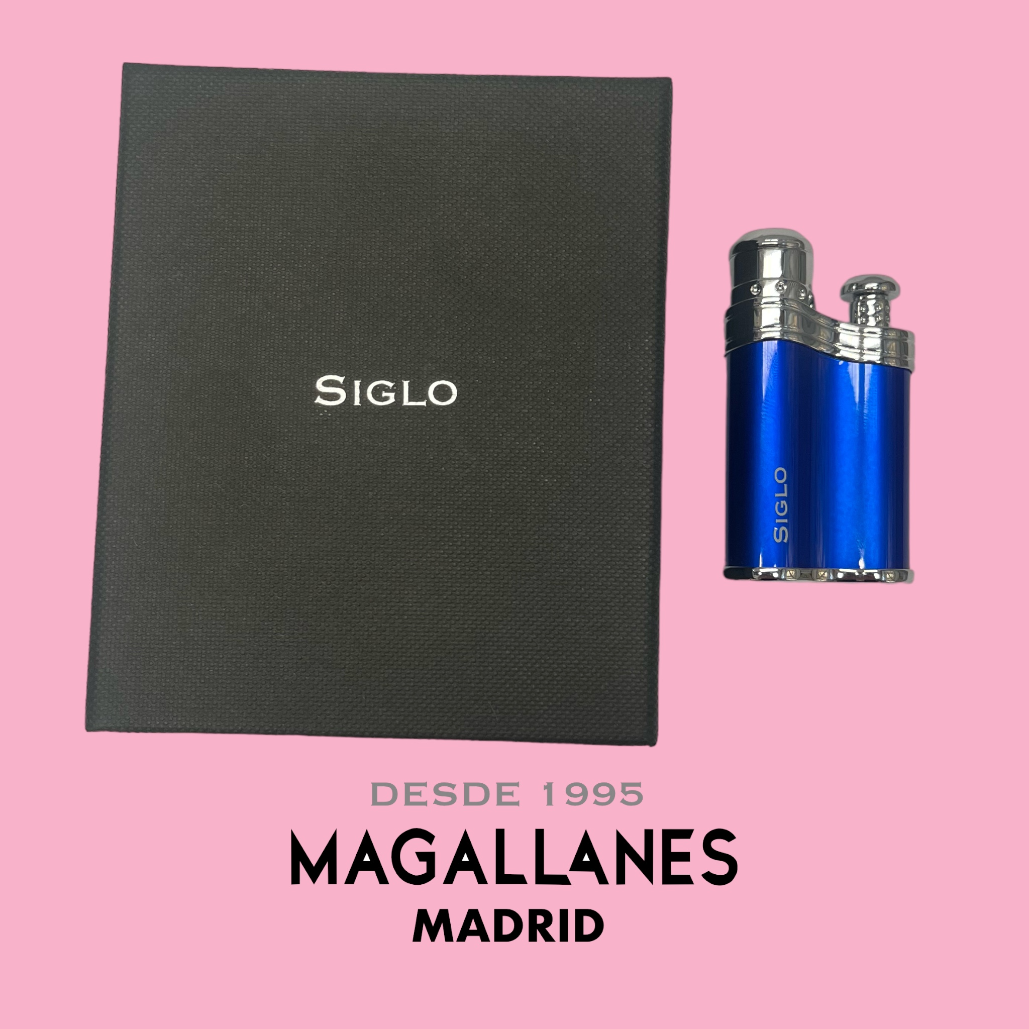 Encendedor Ziglo Bean Shape Blue - Imagen 4